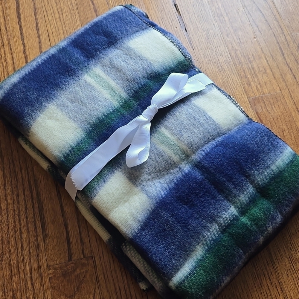 Plaid All Purpose Blanket Throw  - Indoor or Outdoor Use
